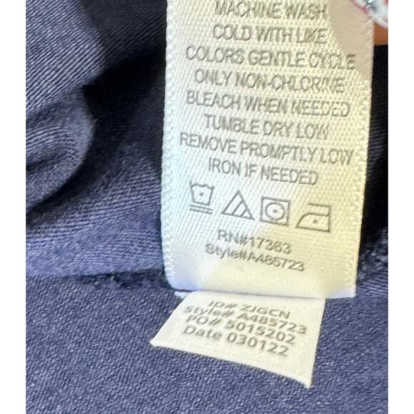 Koolaburra by UGG Jersey Short Sleeve Tunic Navy Size S NWOT - Picture 6 of 9